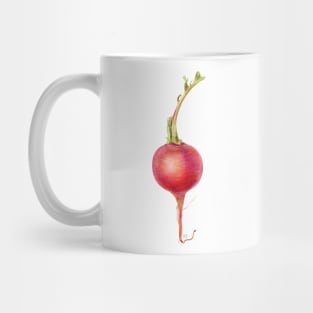 Beautiful Radish Vegetable Mug